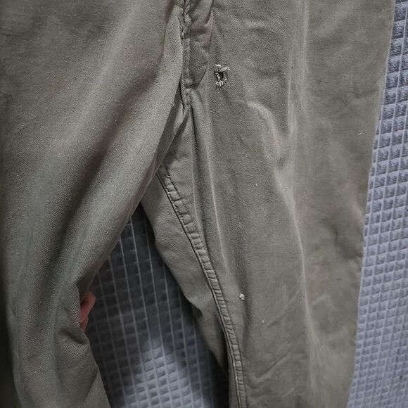 VTG BigSmith Distressed Zip Coveralls 44x26 Insulated Long Sleeve Unionmade READ - Picture 8 of 16